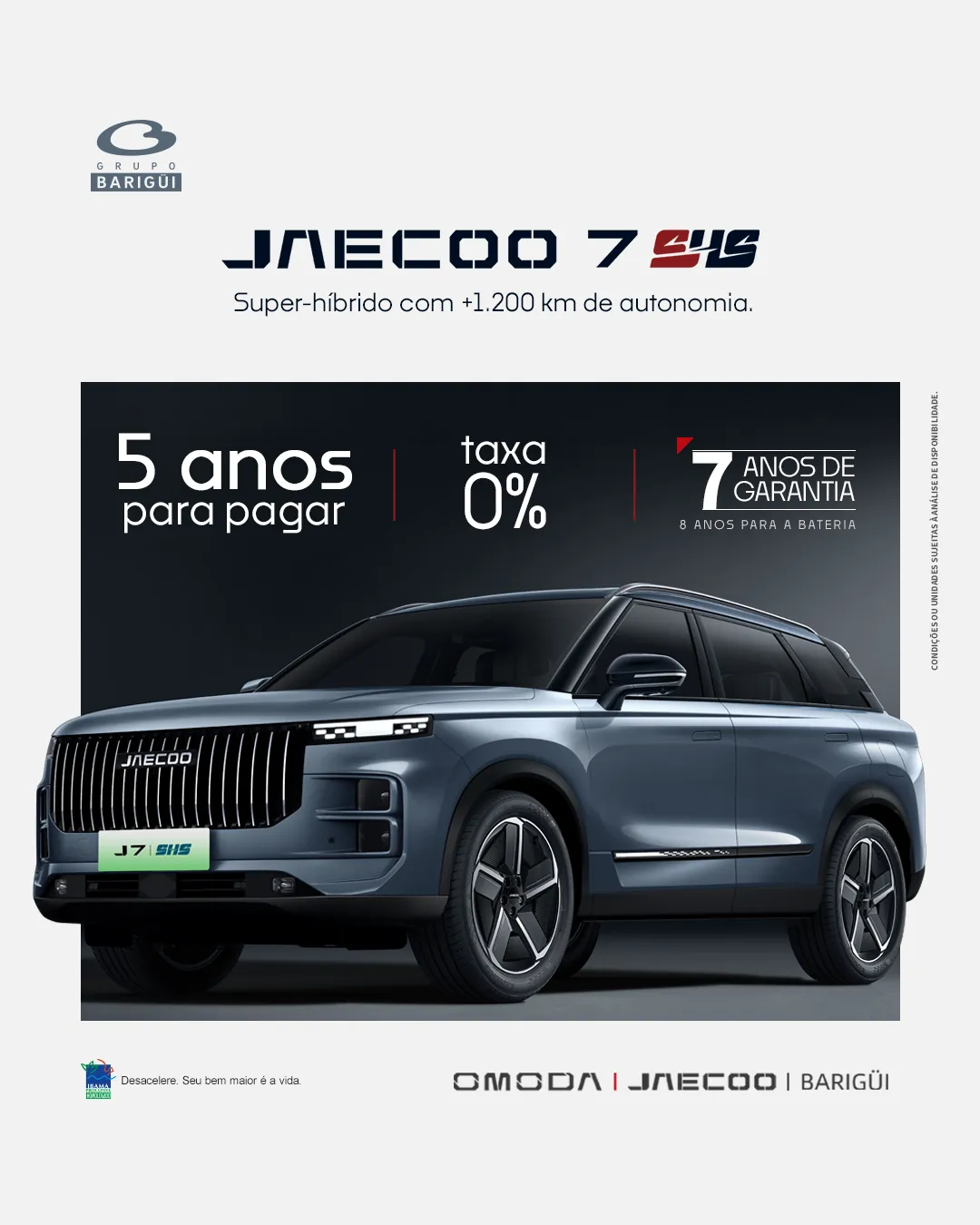 Jaecoo 7 SHS super-híbrido
